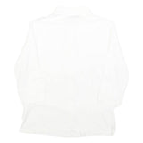 SERGIO TACCHINI Womens White Shirt S Classic Cotton Blend Button-Up