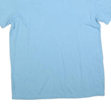 NFL Mens Blue Black SF Logo Graphic T-Shirt L Short Sleeve Crew Neck
