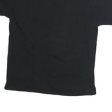 JERZEES Mens Black Alaska Graphic T-Shirt L Short Sleeve Crew Neck Casual