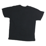 JERZEES Mens Black Alaska Graphic T-Shirt L Short Sleeve Crew Neck Casual