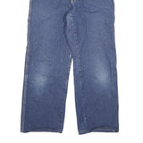 DICKIES Womens Relaxed Straight Denim Medium W27 L25 Wide Leg Cotton Blend Jeans