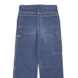 DICKIES Womens Relaxed Straight Denim Medium W27 L25 Wide Leg Cotton Blend Jeans