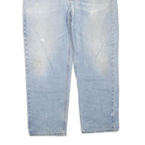 CARHARTT Mens Regular Fit Blue Denim Jeans W38 L29 Relaxed Cotton Blend Zip