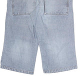 JACK JONES Mens Denim Blue Casual Shorts L W37 Button Fly Relaxed Fit Summer