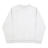 MEKE INC Mens Grey Sweatshirt Crew Neck S U.S. Air Force Logo Cotton Blend