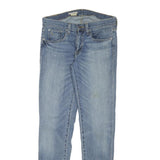 RALPH LAUREN Womens Jeans Blue Slim Skinny Denim Medium W28 L29 Classic Zip