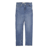 LEVI'S 502 Womens Jeans Blue Regular Straight Denim Medium W30 L32 Classic Fit