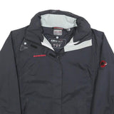 MAMMUT Womens Black Polyester Blend Jacket XS Drytech Zip Outdoor Waterproof