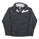 MAMMUT Womens Black Polyester Blend Jacket XS Drytech Zip Outdoor Waterproof