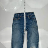 501 Levis Jeans - 27W 30L Blue Denim