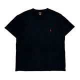 Polo By Ralph Lauren T-Shirt - Large Black Cotton