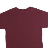 JERZEES Mens Maroon Property Of Buckingham Charter Knights Graphic T-Shirt L