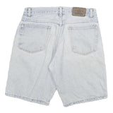 WRANGLER Mens Shorts Blue XS W26 Casual Denim Cotton Blend Relaxed Fit Pocket