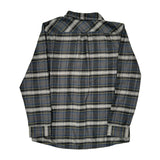 Oakley Checked Flannel Shirt - 2XL Gray Cotton