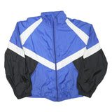 EASTBOY Mens Blue & Black Laramie Blizzard Sports Jacket L Polyester Woven Zip