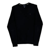 Tommy Hilfiger Jumper - Medium Black Cotton Blend