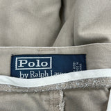 Polo By Ralph Lauren Chino Shorts - 34W 7L Beige Cotton