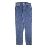LEVI'S 501 Mens Jeans Blue Regular Straight Denim Medium W36 L34 Classic Button