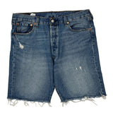 Levis Denim Shorts - 30W 9L Blue Cotton