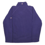 BERGHAUS Womens Blue Fleece Jacket UK 12 Polyester Zip Outdoor Casual