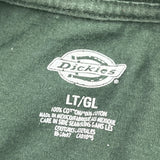 Dickies T-Shirt - Large Green Cotton