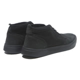TIMBERLAND Davis Square Mens Chukka Boots Black Canvas UK 9.5 Casual Urban Style