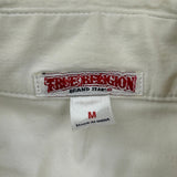 True Religion Shirt - Medium White Cotton