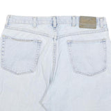 WRANGLER Mens Denim Shorts Light Blue Classic L W34 Casual Cotton Blend