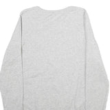 FILA Mens Grey Crew Neck M Sweatshirt Cotton Blend Pullover Lightweight