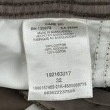 Lee Cargo Shorts - 32W 11L Brown Cotton