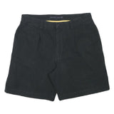 NAUTICA Mens Shorts Black Casual Classic XL W34 Cotton Blend Relaxed Fit