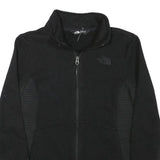 THE NORTH FACE Womens Black Jacket S Polyester Blend Zip Outdoor Casual