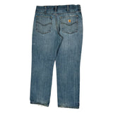 Carhartt Jeans - 34W 30L Blue Cotton Blend