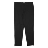 CARLA FERRONI Womens Black Slim Trousers W33 L28 Classic Fit Workwear