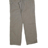 RIDGECUT Mens Cotton Blend Beige Regular Fit Zip Trousers W30 L32 Workwear