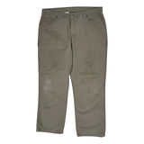 Carhartt Carpenter Trousers - 38W 30L Khaki Cotton