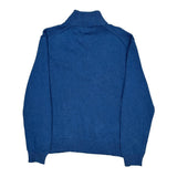 Polo By Ralph Lauren 1/4 Zip - XL Blue Cotton