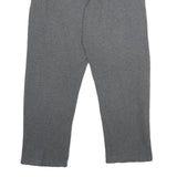 REEBOK Mens Joggers Grey L W32 L28 Cotton Blend Regular Tapered Fit Casual