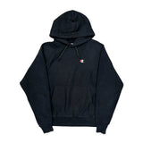 Reverse Weave Champion Hoodie - Medium Black Cotton