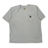 Carhartt T-Shirt - XL White Cotton