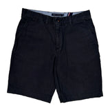 Tommy Hilfiger Chino Shorts - 32W 9L Navy Cotton