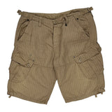 Armani Exchange Cargo Shorts - 38W 13L Beige Cotton