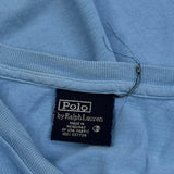 Polo By Ralph Lauren T-Shirt - Large Blue Cotton