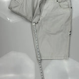 Tommy Hilfiger Carpenter Shorts - 28W 10L White Cotton