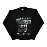 Coffee Dan'S Unbranded Sweatshirt - Large Black Cotton