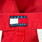 Tommy Hilfiger Chinos - 31W 29L Red Cotton