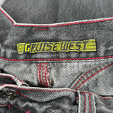 Cruise West Cargo Cargo Pants - 34W 29L Gray Denim