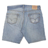 LEVI'S Mens Denim Blue Shorts 2XL W36 Casual Cotton Blend Classic Fit