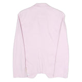 DSQUARED2 Womens Pink Button Jacket S Polyester Blend Tailored Plain Elegant