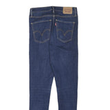 LEVI'S Womens Jeans Blue Slim Skinny Denim Medium W26 L28 Stretch Zip